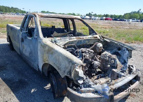 2005 Ford F-150 Stx/Xl/Xlt из США, поврежденный, VIN 1FTRF12205NA55424